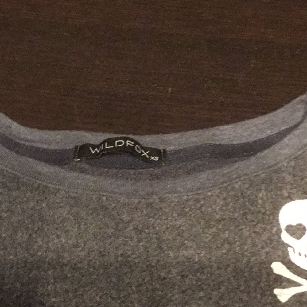 Wildfox Skull and Crossbones sweatshirt